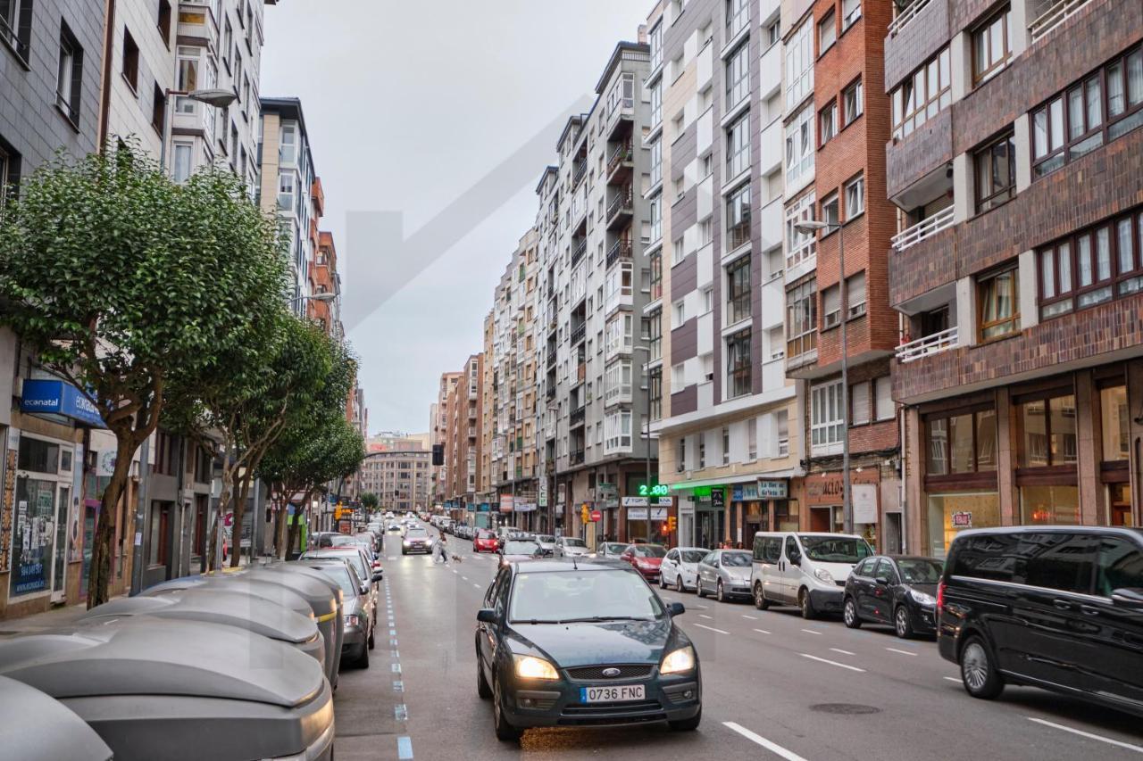 Espectacular Atico A Un Paso Del Centro De Gijon Panzió Kültér fotó