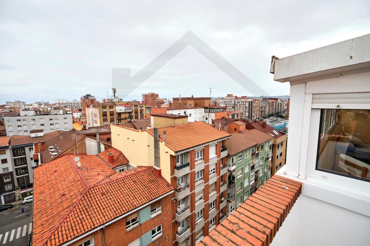 Espectacular Atico A Un Paso Del Centro De Gijon Panzió Kültér fotó